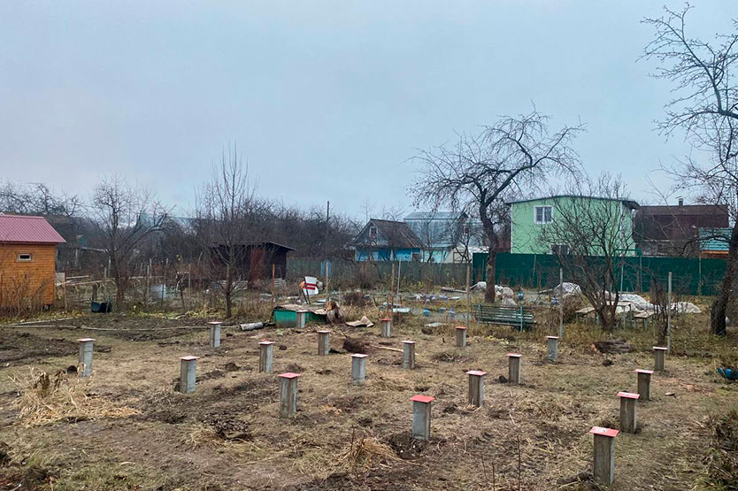 Фундамент на сваях - выбор будущих собственников